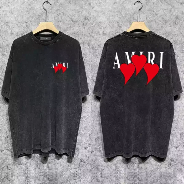 Amiri Cotton T-Shirt – AMS098 - Image 2