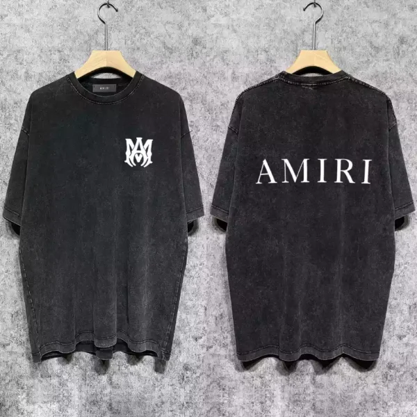Amiri Cotton T-Shirt – AMS099 - Image 2