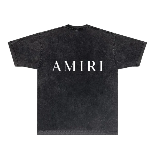 Amiri Cotton T-Shirt – AMS099 - Image 4