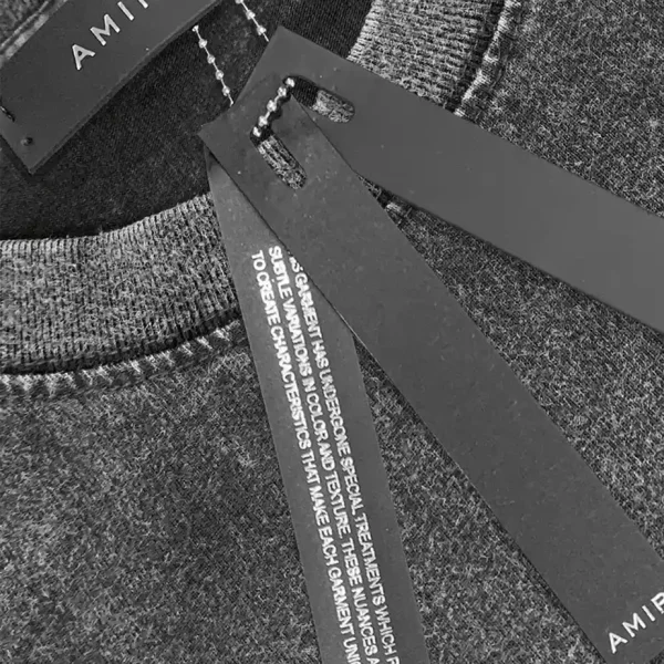 Amiri Cotton T-Shirt – AMS099 - Image 7