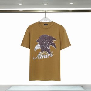 Amiri Eagle-Stamp Cotton T-Shirt – AMS041