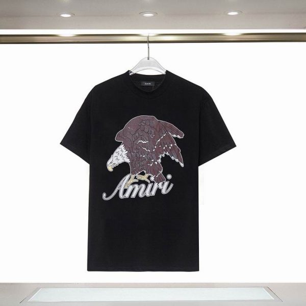 Amiri Eagle-Stamp Cotton T-Shirt – AMS043