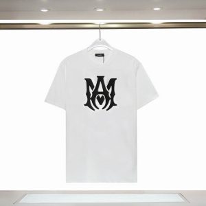 Amiri Logo-Print Cotton T-Shirt – AMS037