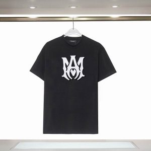 Amiri Logo-Print Cotton T-Shirt – AMS038