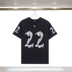 Amiri Logo-Print Cotton T-Shirt – AMS039