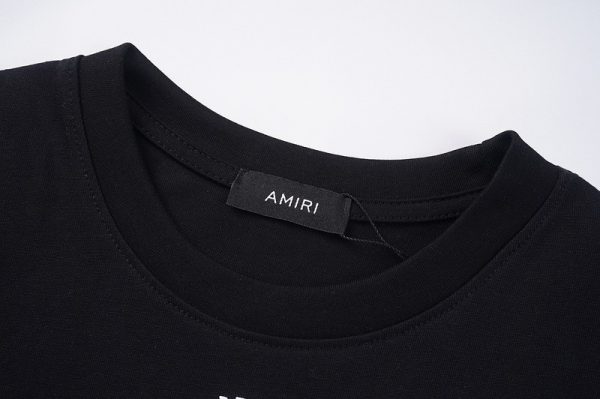 Amiri Logo-Print Cotton T-Shirt – AMS039 - Image 8