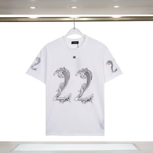 Amiri Logo-Print Cotton T-Shirt – AMS040