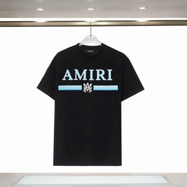 Amiri Logo-Print Cotton T-Shirt – AMS044