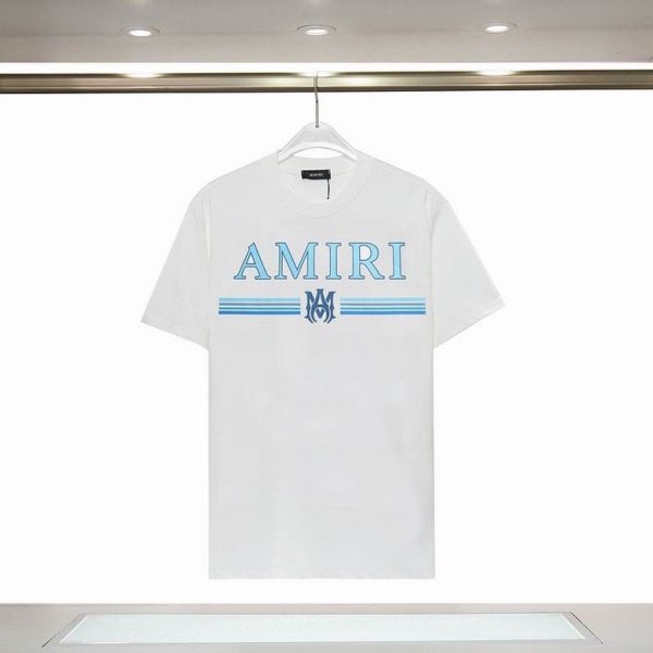 Amiri Logo-Print Cotton T-Shirt – AMS045