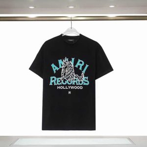 Amiri Logo-Print Cotton T-Shirt – AMS046