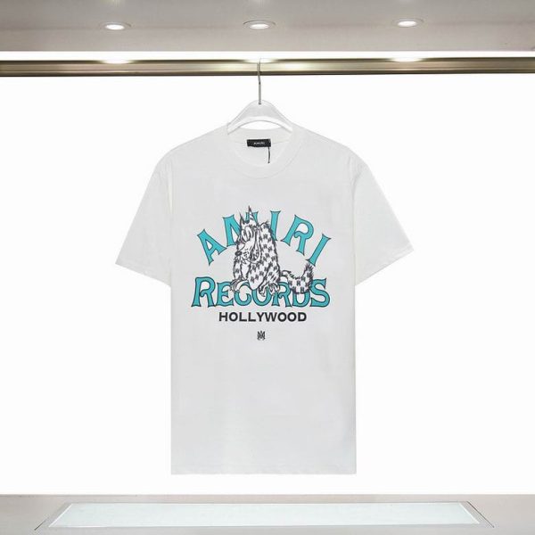 Amiri Logo-Print Cotton T-Shirt – AMS047