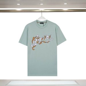 Amiri Logo-Print Cotton T-Shirt – AMS050
