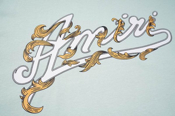 Amiri Logo-Print Cotton T-Shirt – AMS050 - Image 5