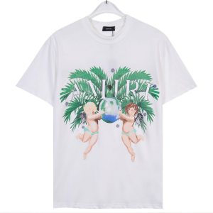 Amiri Logo-Print Cotton T-Shirt – AMS051