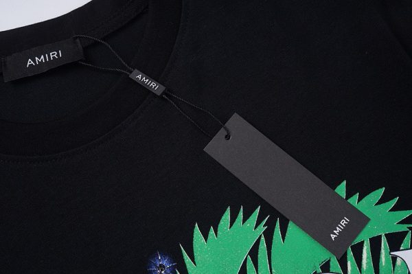 Amiri Logo-Print Cotton T-Shirt – AMS052 - Image 6