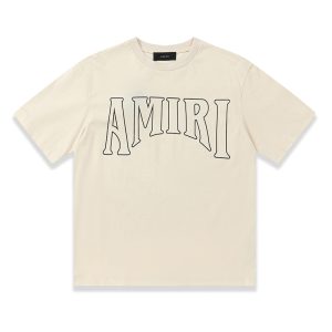 Amiri Logo-Print Cotton T-Shirt – AMS053
