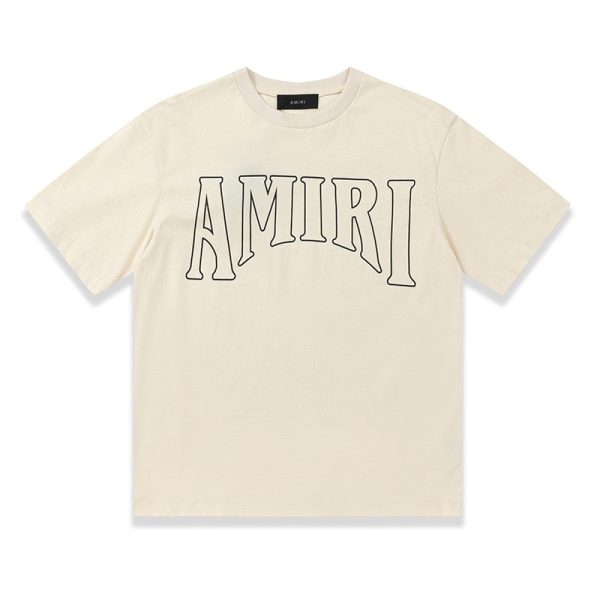 Amiri Logo-Print Cotton T-Shirt – AMS053