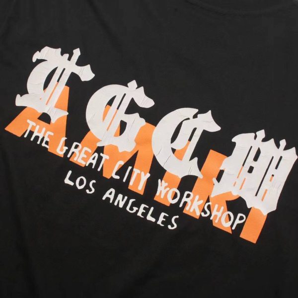 Amiri Logo-Print Cotton T-Shirt – AMS056 - Image 3