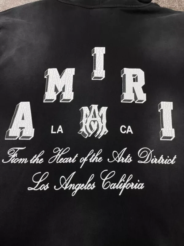 Amiri Ma Core Logo Zip Hoodie – SAV002 - Image 8