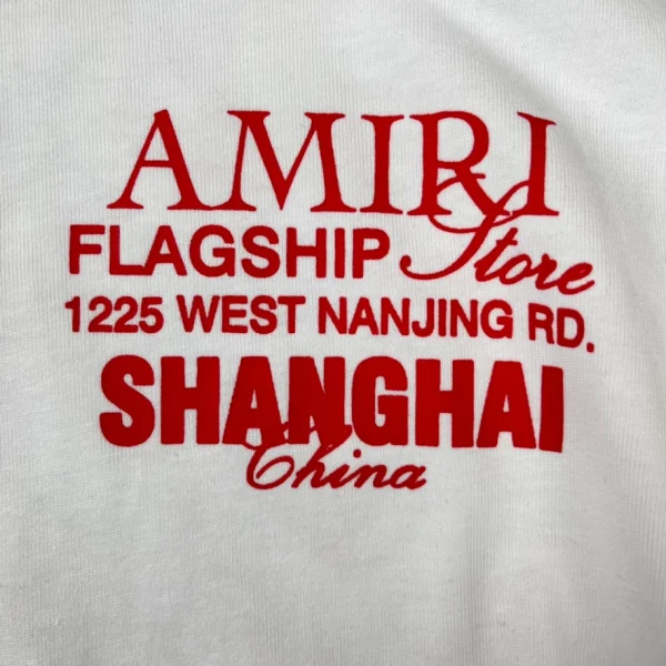 Amiri T-Shirt – AMS011 - Image 5