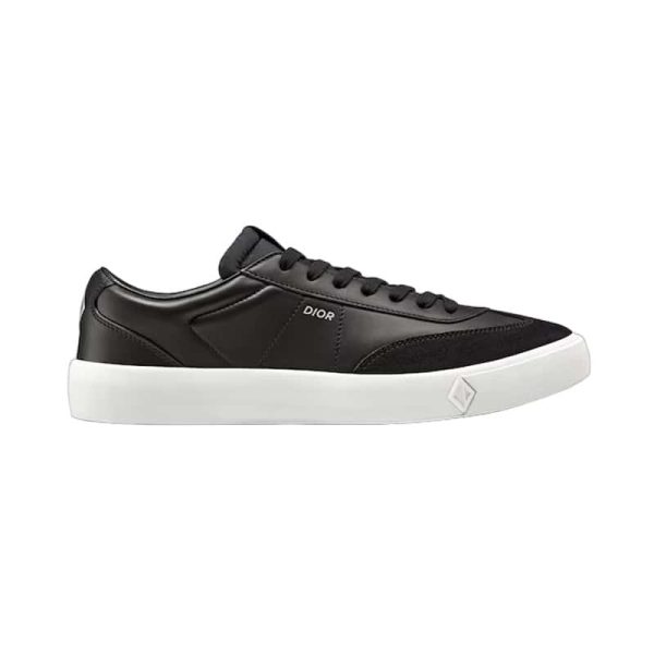 B101 SNEAKER BLACK SMOOTH CALFSKIN AND NUBUCK – CD137