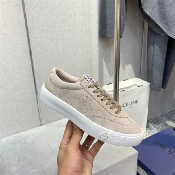 B101 SNEAKER GREIGE NUBUCK CALFSKIN – CD142 - Image 2