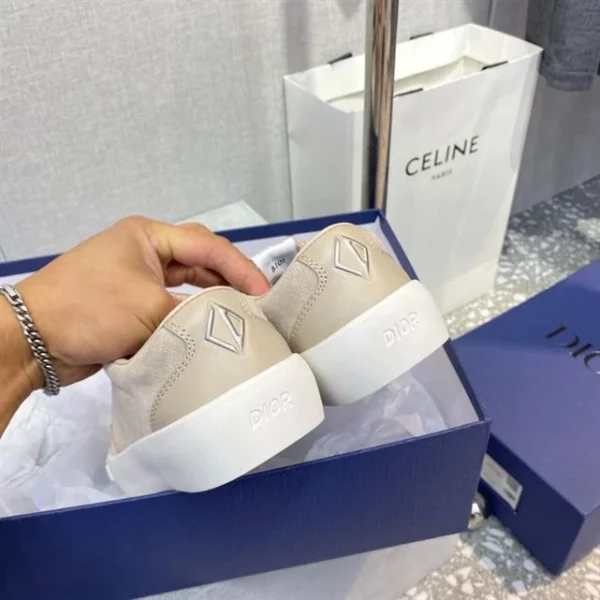 B101 SNEAKER GREIGE NUBUCK CALFSKIN – CD142 - Image 8