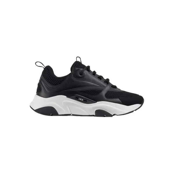 B22 SNEAKER BLACK TECHNICAL MESH AND CALFSKIN – CD134