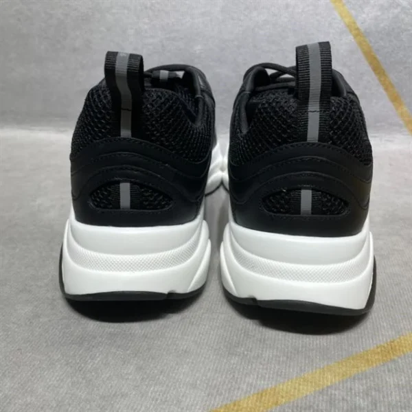 B22 SNEAKER BLACK TECHNICAL MESH AND CALFSKIN – CD134 - Image 6
