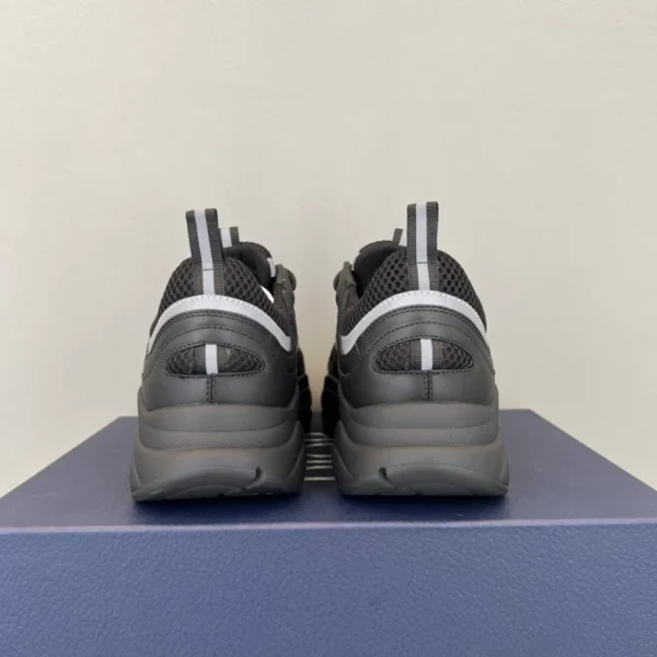 B22 SNEAKER BLACK TECHNICAL MESH AND SMOOTH CALFSKIN – CD136 - Image 4