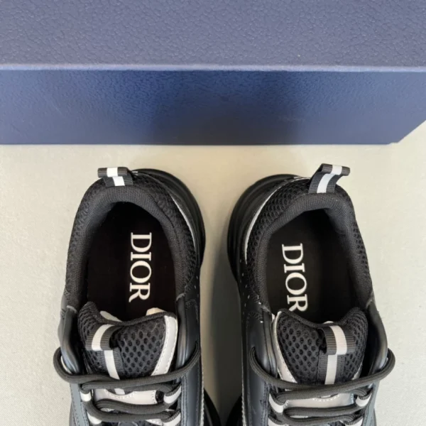 B22 SNEAKER BLACK TECHNICAL MESH AND SMOOTH CALFSKIN – CD136 - Image 6