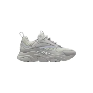 B22 SNEAKER DIOR GRAY TECHNICAL MESH AND SMOOTH CALFSKIN – CD131