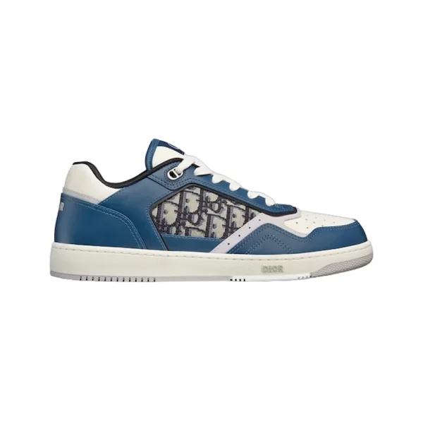 B27 LOW-TOP SNEAKER BLUE, CREAM AND DIOR GRAY – CDO93
