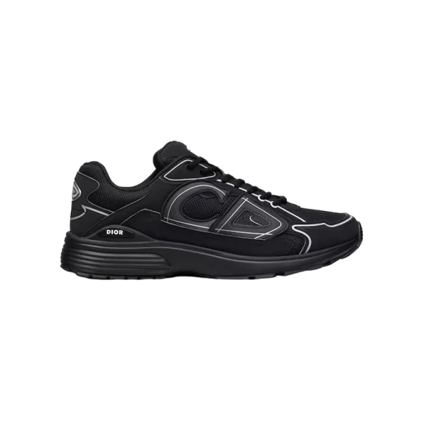 B30 LOW-TOP SNEAKER BLACK MESH AND TECHNICAL FABRIC – CD103