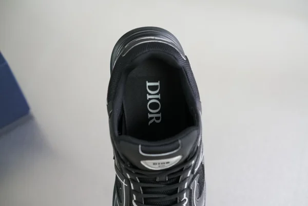 B30 LOW-TOP SNEAKER BLACK MESH AND TECHNICAL FABRIC – CD103 - Image 7