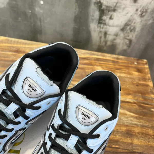 B30 LOW-TOP SNEAKER BLUE MESH AND TECHNICAL FABRIC – CD107 - Image 6