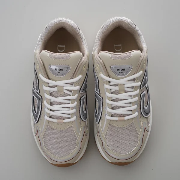 B30 LOW-TOP SNEAKER CREAM MESH AND TECHNICAL FABRIC – CD102 - Image 5
