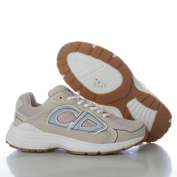 B30 LOW-TOP SNEAKER CREAM MESH AND TECHNICAL FABRIC – CD102 - Image 8