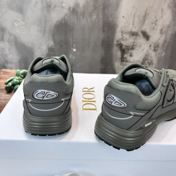 B30 LOW-TOP SNEAKER OLIVE MESH AND TECHNICAL FABRIC – CD105 - Image 6