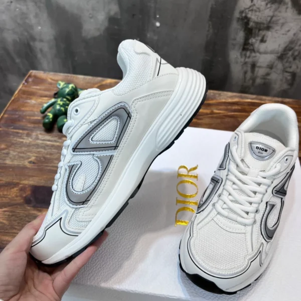 B30 LOW-TOP SNEAKER WHITE MESH AND TECHNICAL FABRIC – CD104 - Image 3