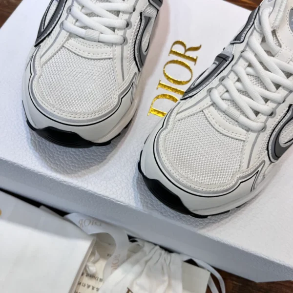 B30 LOW-TOP SNEAKER WHITE MESH AND TECHNICAL FABRIC – CD104 - Image 7