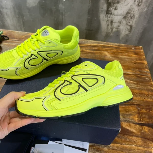 B30 LOW-TOP SNEAKER YELLOW MESH AND TECHNICAL FABRIC – CD106 - Image 4