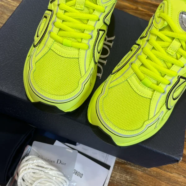 B30 LOW-TOP SNEAKER YELLOW MESH AND TECHNICAL FABRIC – CD106 - Image 7