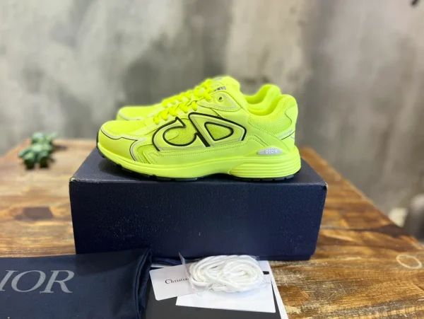 B30 LOW-TOP SNEAKER YELLOW MESH AND TECHNICAL FABRIC – CD106 - Image 2