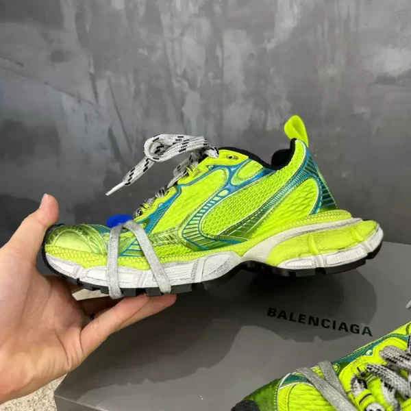 BALENCIAGA MEN’S 3XL SNEAKER IN FLUO YELLOW – BB151 - Image 3
