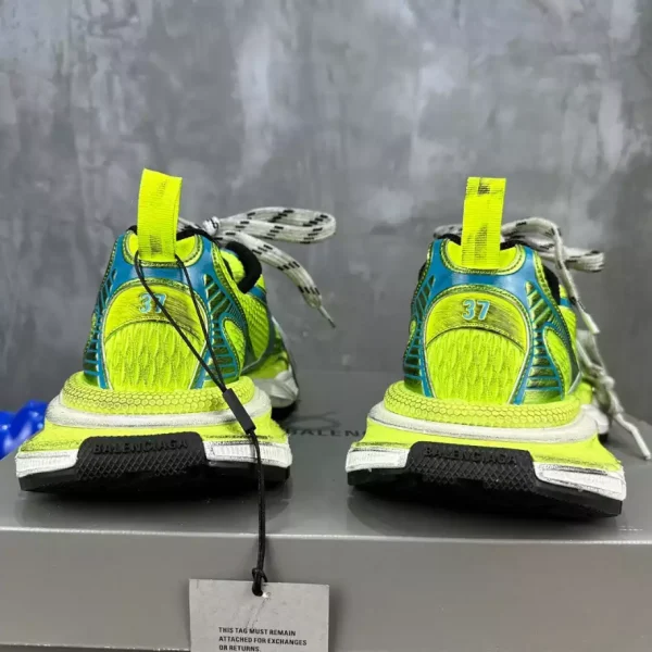 BALENCIAGA MEN’S 3XL SNEAKER IN FLUO YELLOW – BB151 - Image 6
