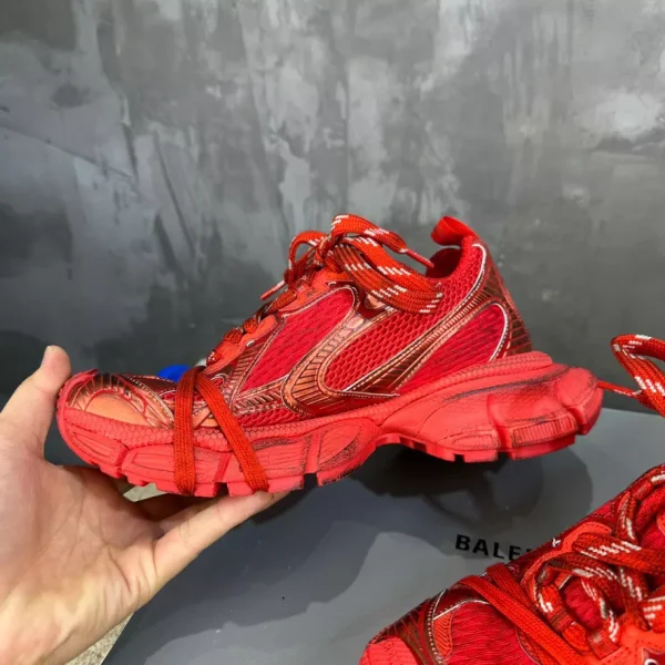 BALENCIAGA MEN’S 3XL SNEAKER IN RED – BB158 - Image 5