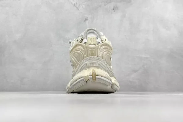 BALENCIAGA MEN’S RUNNER SNEAKER IN BEIGE – BB228 - Image 9