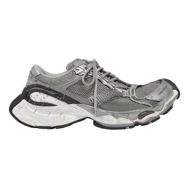 BALENCIAGA MEN’S STAPLER SNEAKER IN GREY – BB220