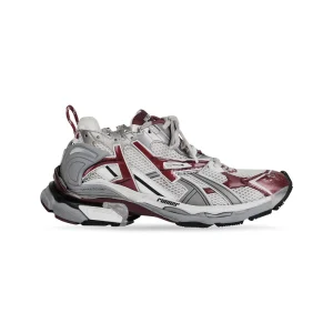 BALENCIAGA RUNNER SNEAKER IN BURGUNDY – BB132
